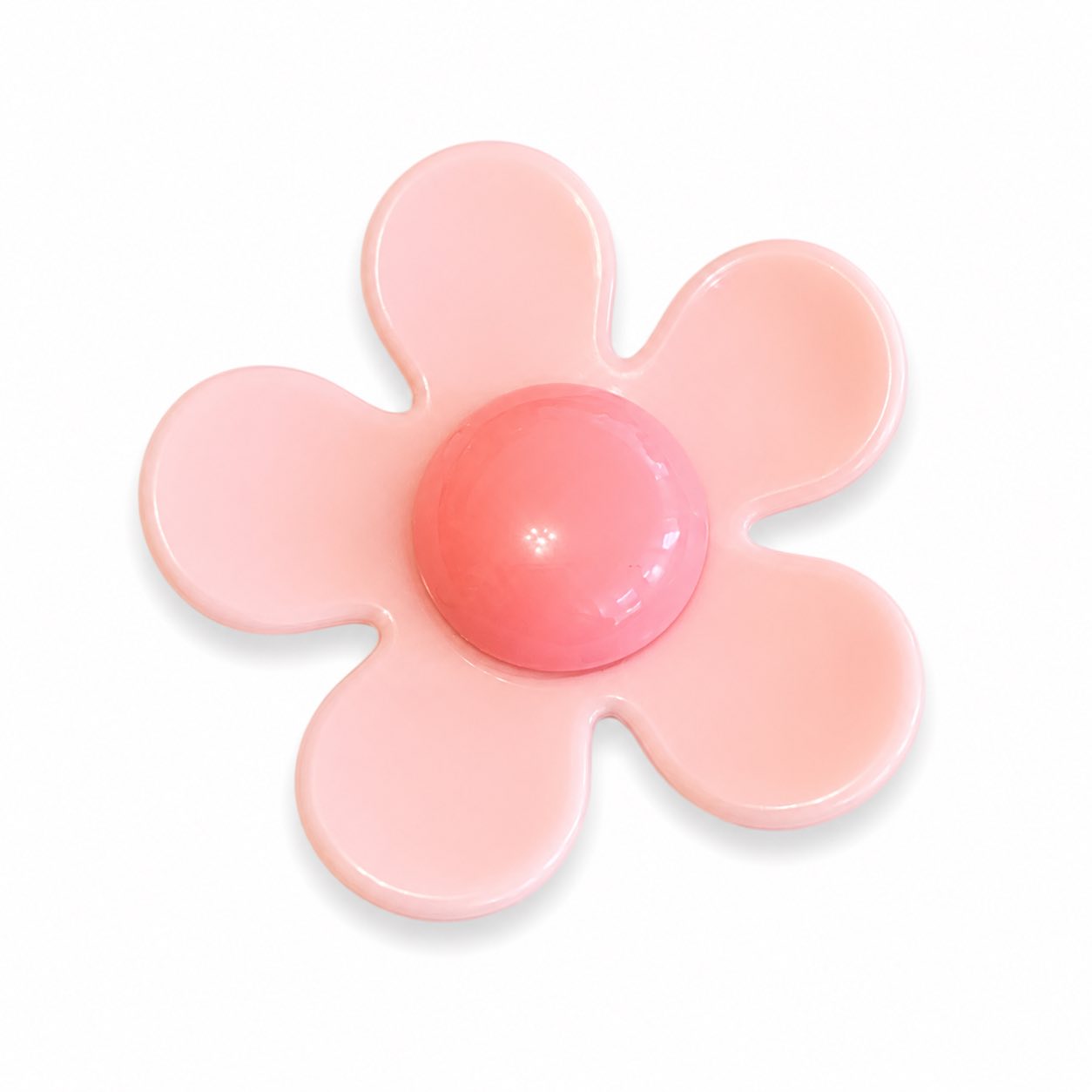 Daisy Flower Acrylic Bead