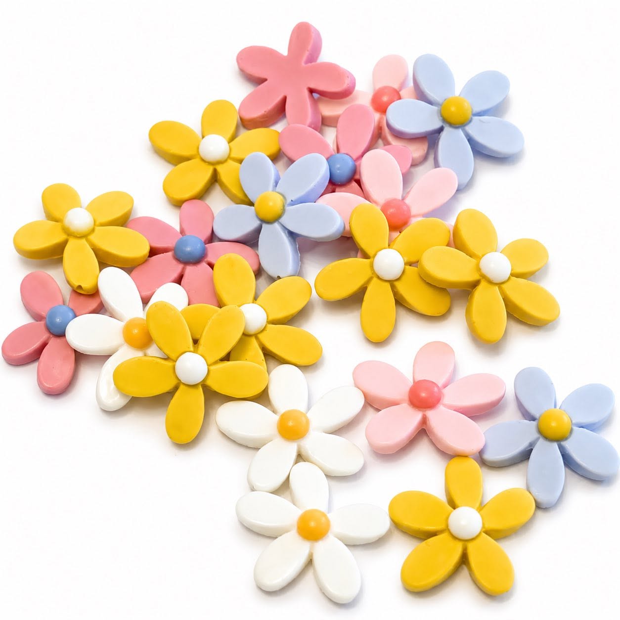 Flower Daisy Embellishment - Size 25mm
