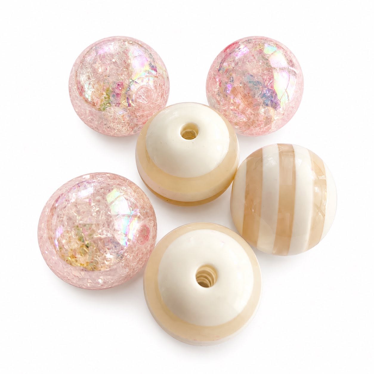 Acrylic Style Bead - Size 20mm