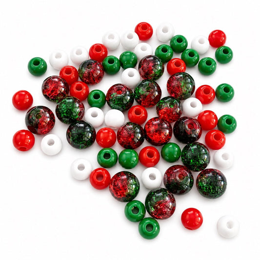 Glass Mixed Beads