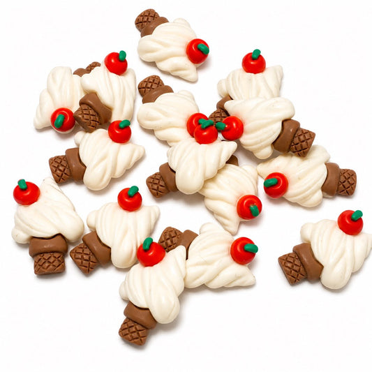 Ice Cream Embellishment - Size 25mm