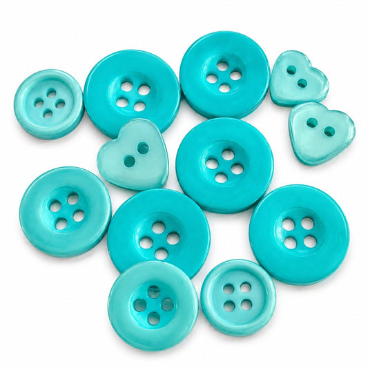 Mixed Buttons - 12 Pack