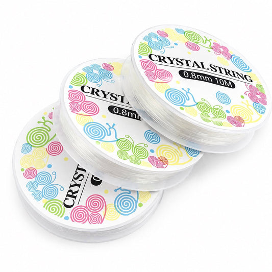 Crystal String Size 0.8mm - Roll 10 metres