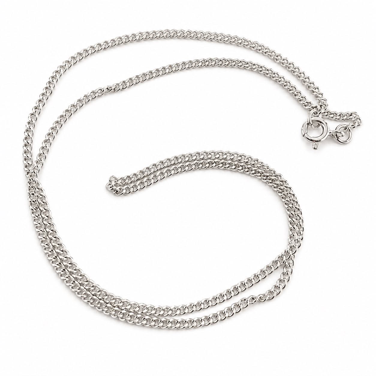 Silver Plated 18" Necklaces - 10 Pack