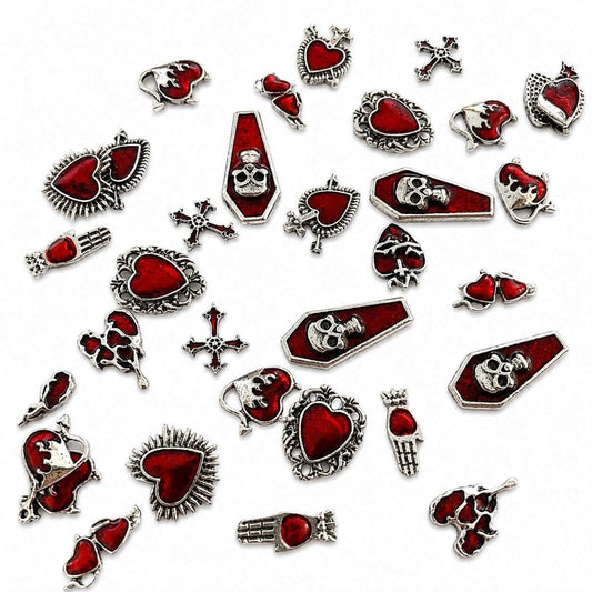 Goth Enamel Embellishment
