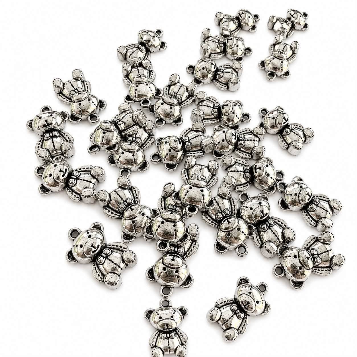 Teddy Bear Charm - Size 18mm