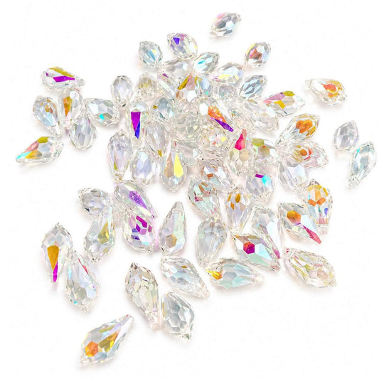 Tear Drop Crystal Bead - Size 15mm