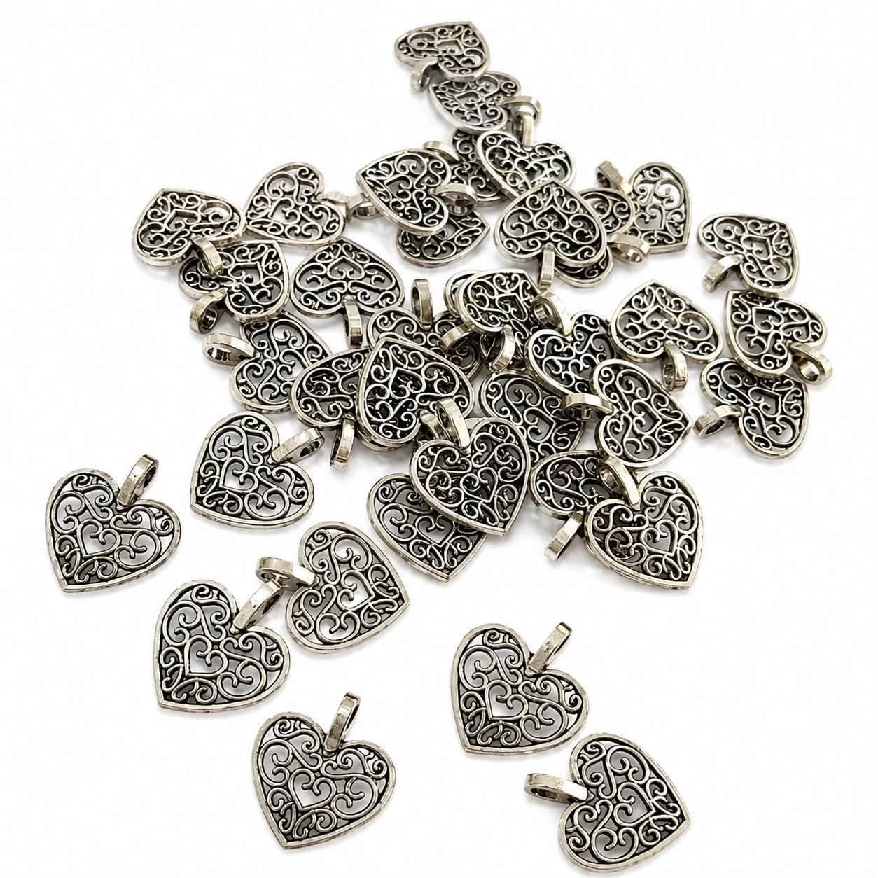 Heart Charm - Size 15mm