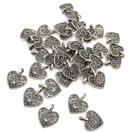 Heart Charm - Size 15mm