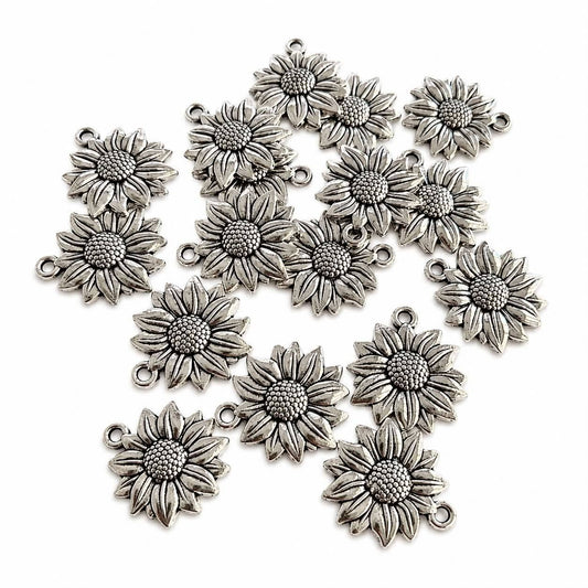 Sunflower Charm - Size 20mm