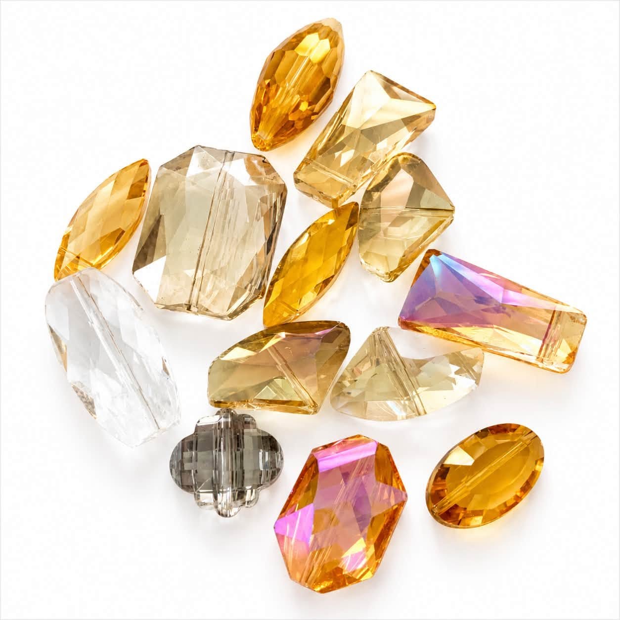 Sparkly Large Glass Bead