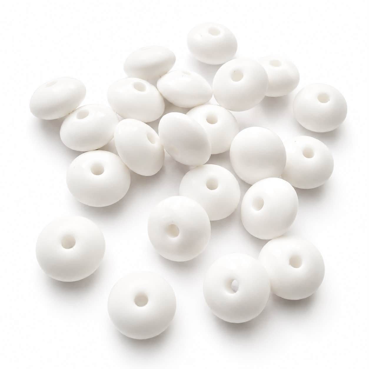Silicone Rondelle Bead For Pens - Size 14mm