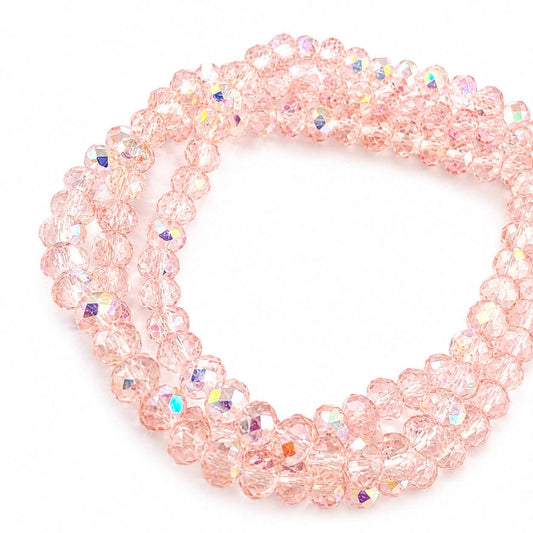Strand of Glass Beads - Size 6x5mm