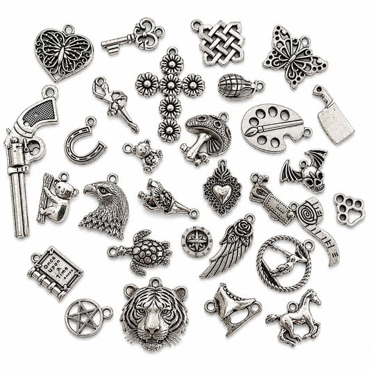 Various Mixed Charms - Pack of 10