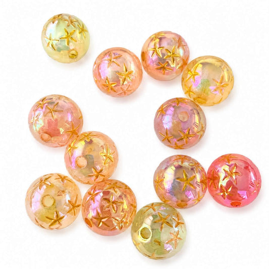Round Acrylic Bead - Size 16mm