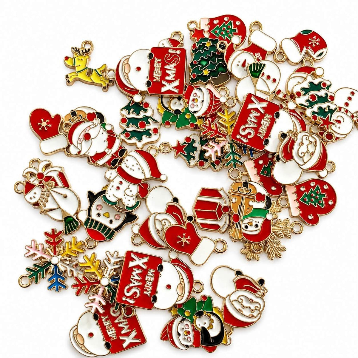 Christmas Enamel Charm
