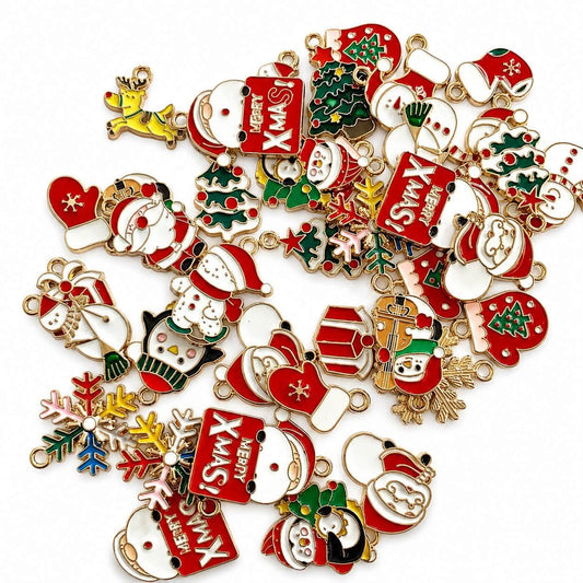 Christmas Enamel Charm