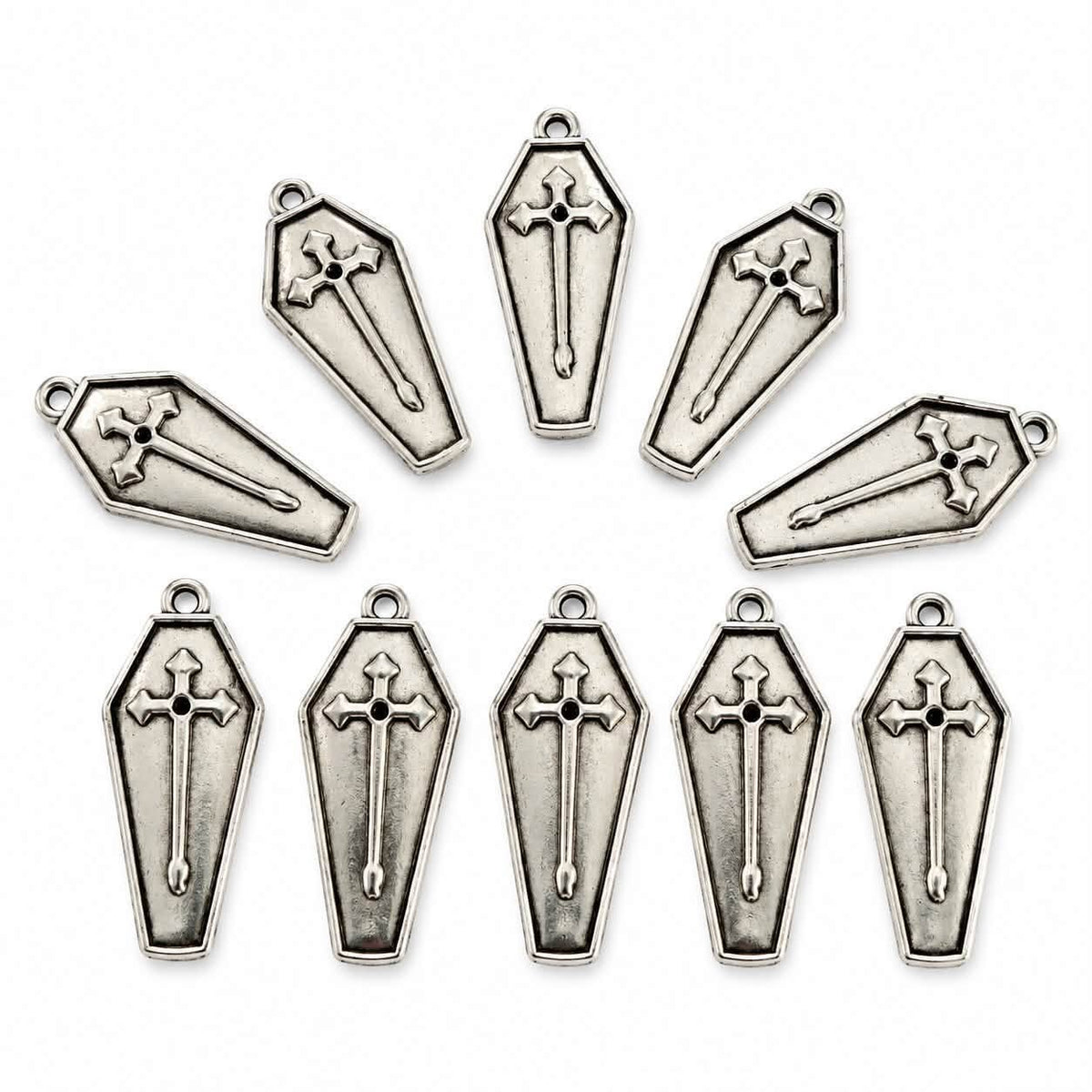 Coffin Charm - Size 25mm