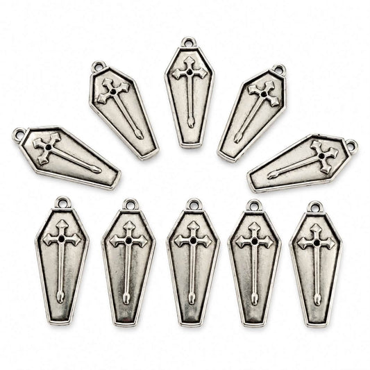 Coffin Charm - Size 25mm