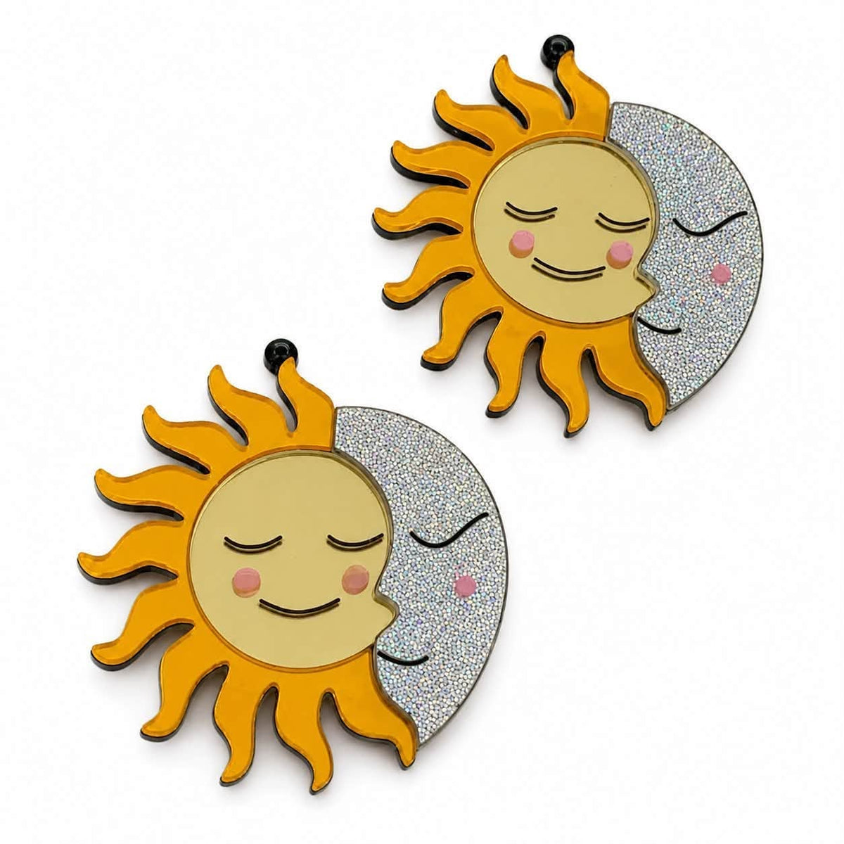 Moon & Sun Pendant - Size 55mm