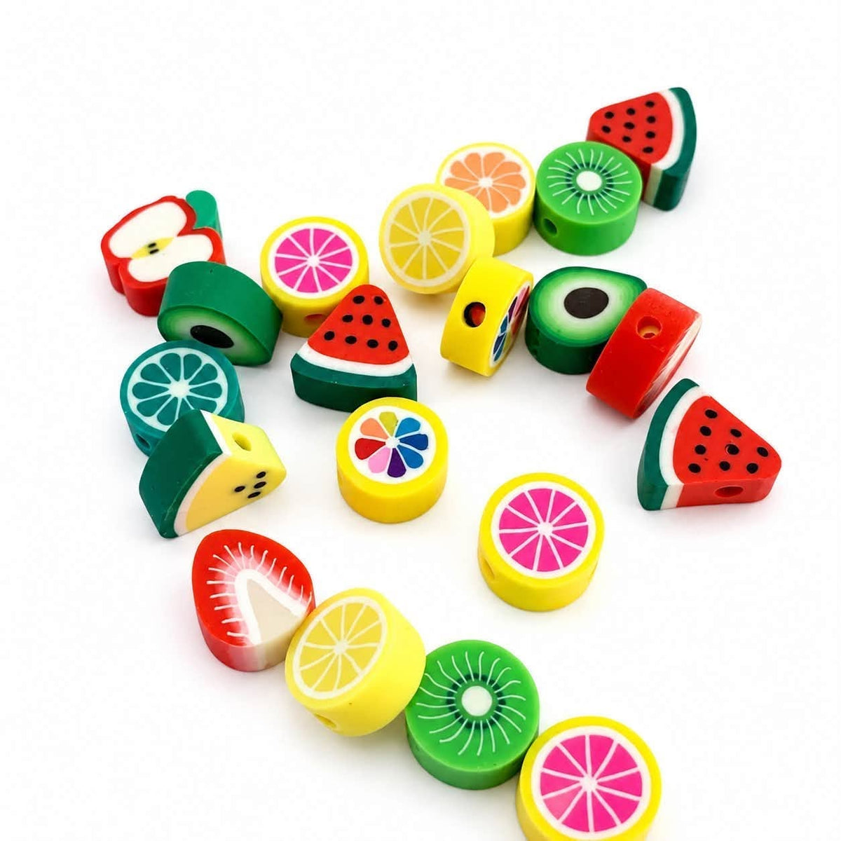 Mixed Fruit Beads - 20 Pack