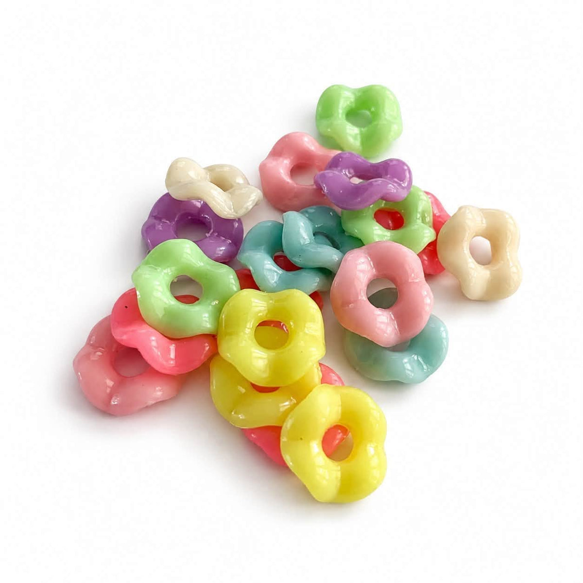 Pen Beads Mixed Colour - 20 Pack