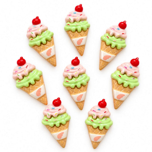 Ice Cream Embellishment - Size 30mm