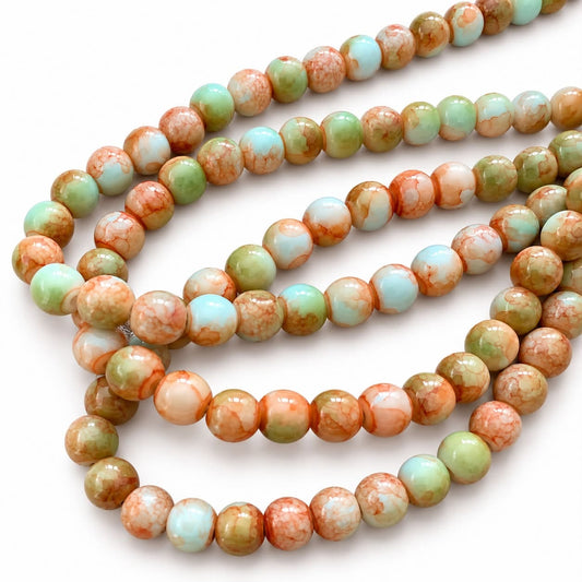 Strand of Glass Beads - Size 6mm