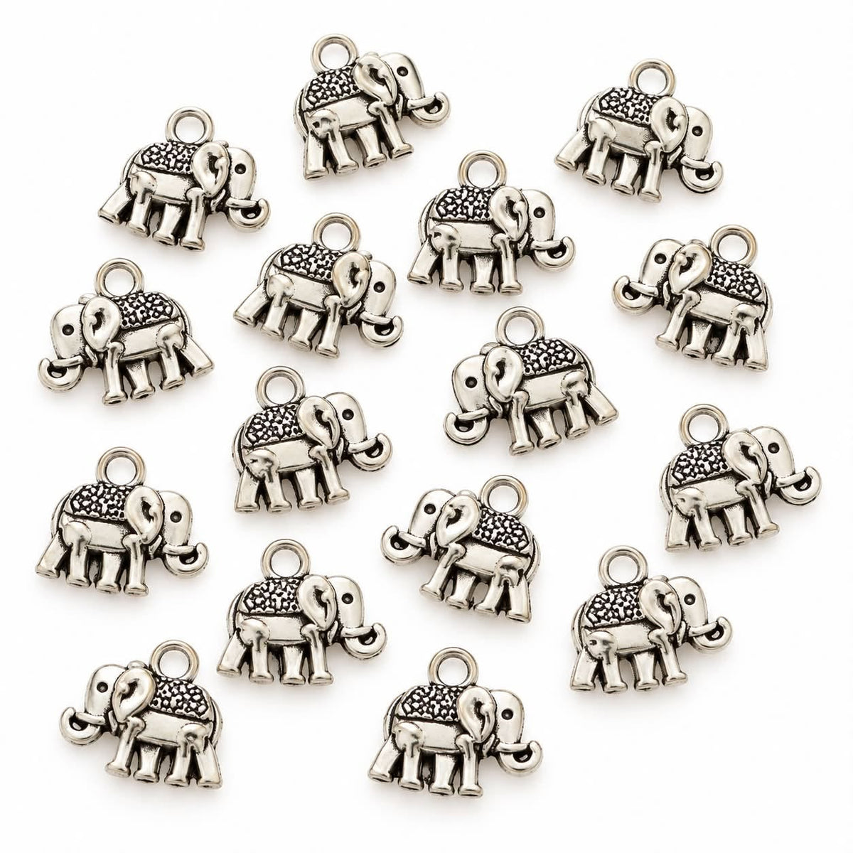 Elephant Charm - Size 13mm