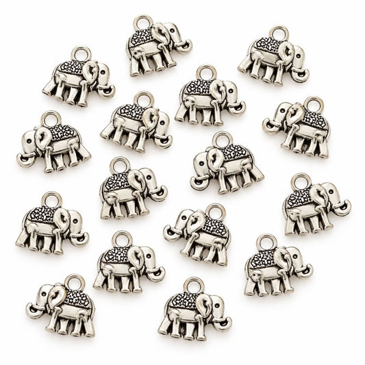 Elephant Charm - Size 13mm