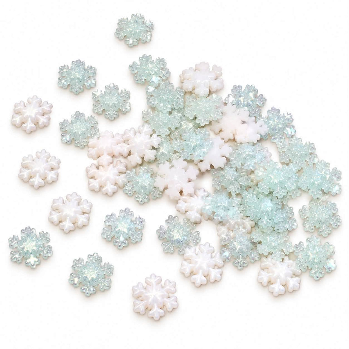 Snowflake Embellishment - Size 8mm