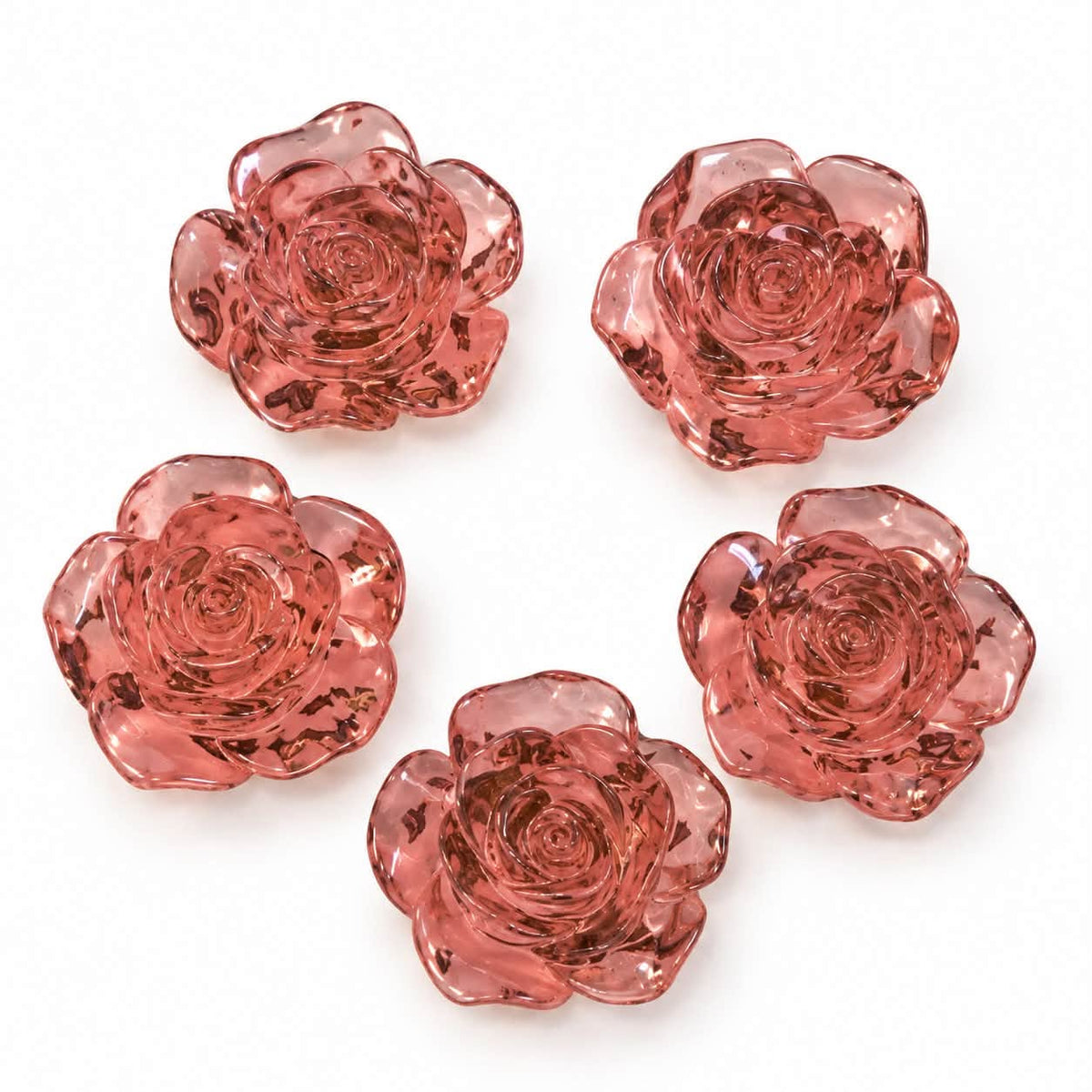 Rose Embellishments - 5 Pack