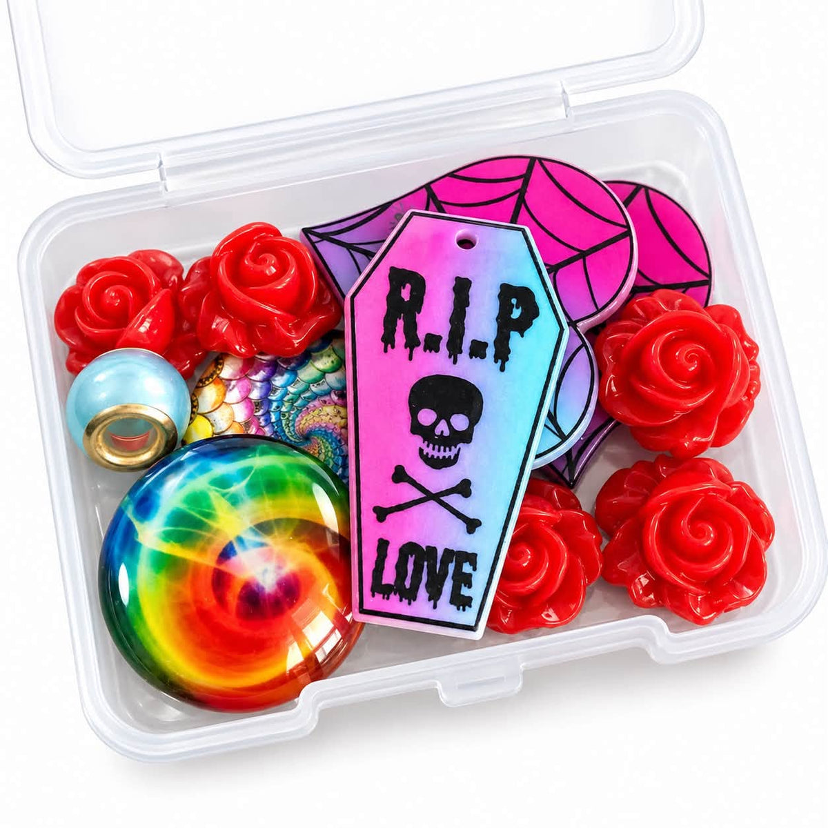 Box of Mixed Embellishments