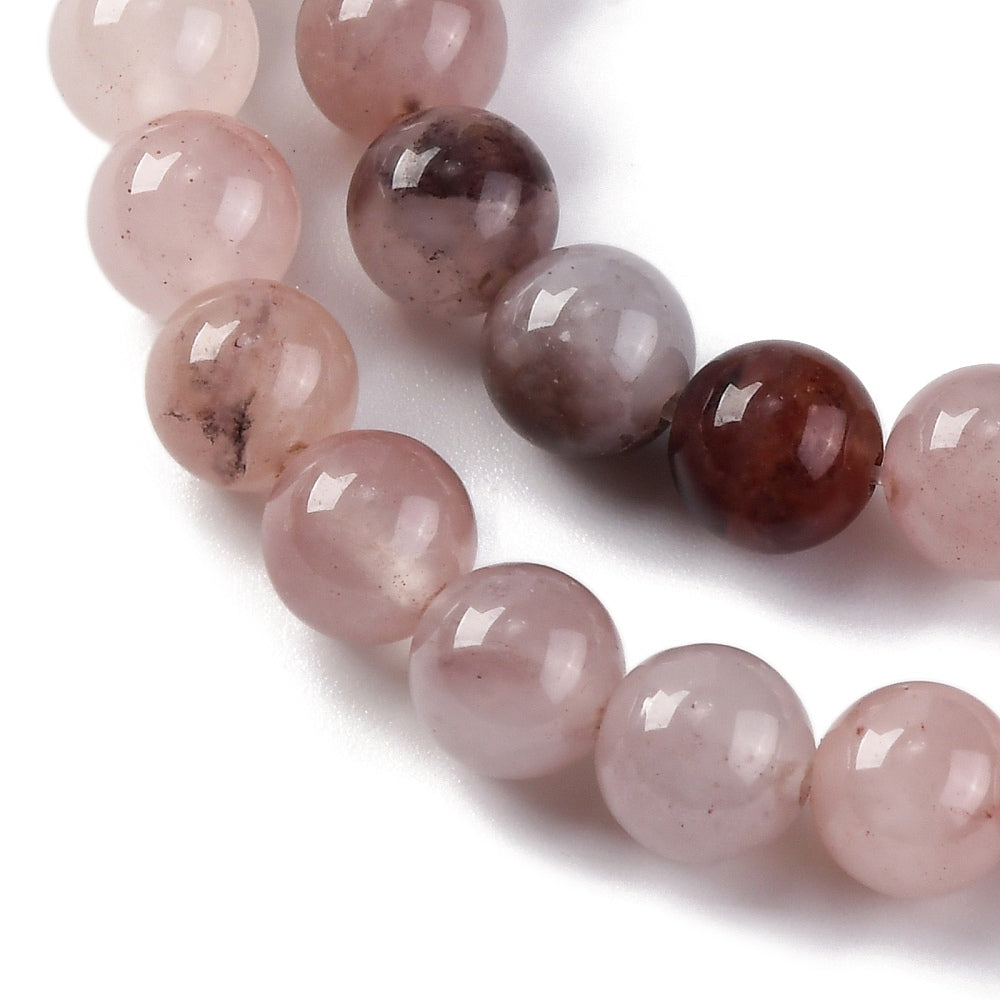 Strand of Quartz Gemstone Beads - 6mm