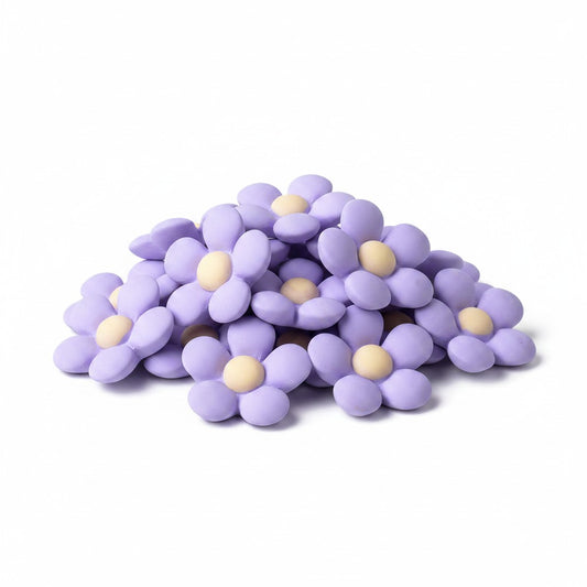 Flower Lilac Embellishments - Pack of 10