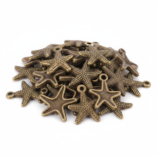 Starfish Charm-Pack of 10