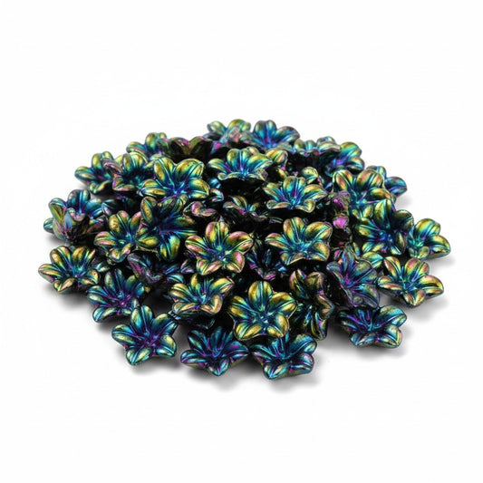 Flower 7mm Embellishments - Pack of 20