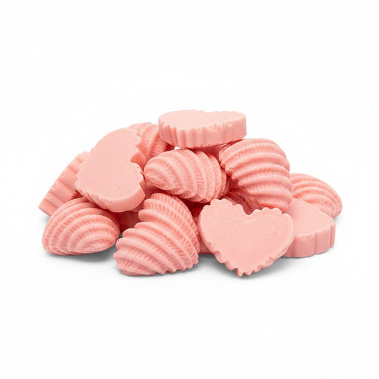 Heart Pink Embellishment - 20mm