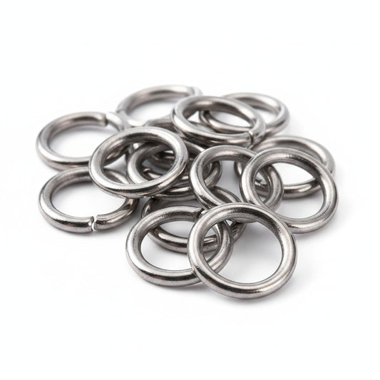 Jump Rings 4mm Stainless Steel - 25g Pack