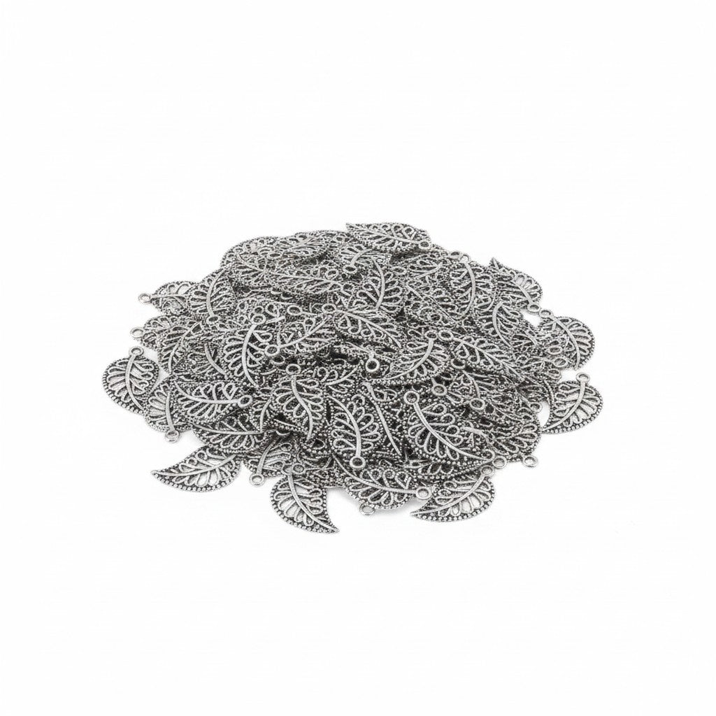 Leaf Charm - Pack of 10
