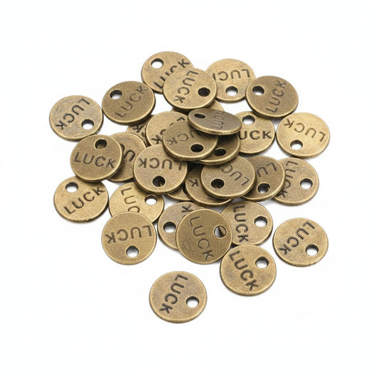 Luck Message Charm - Pack of 10