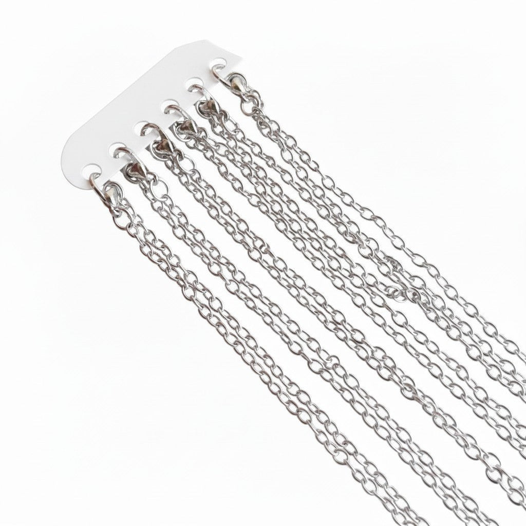 Silver Plated 18" Necklaces
