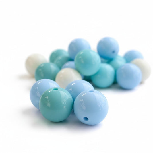 Smooth Acrylic Bead - Size 16mm