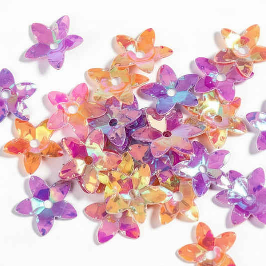 Sequin Flowers - Pack of 20