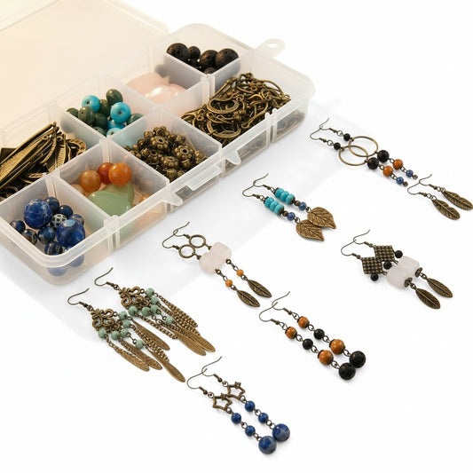 Chandelier Gemstone Earring Box Set