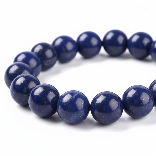 Strand of Lapis Lazuli Gemstone Beads - 10mm