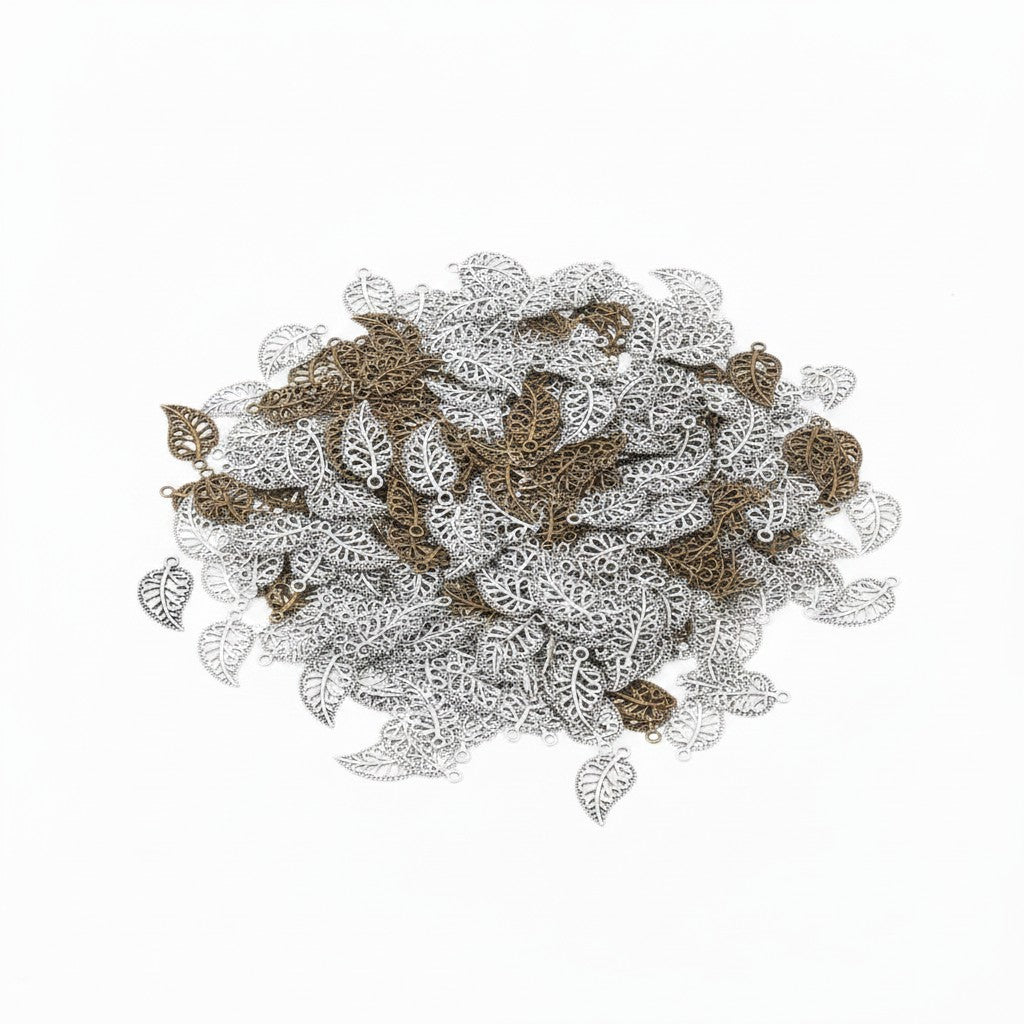Leaf Charm - Pack of 10