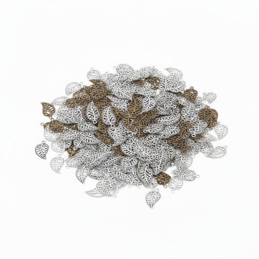 Leaf Charm - Pack of 10