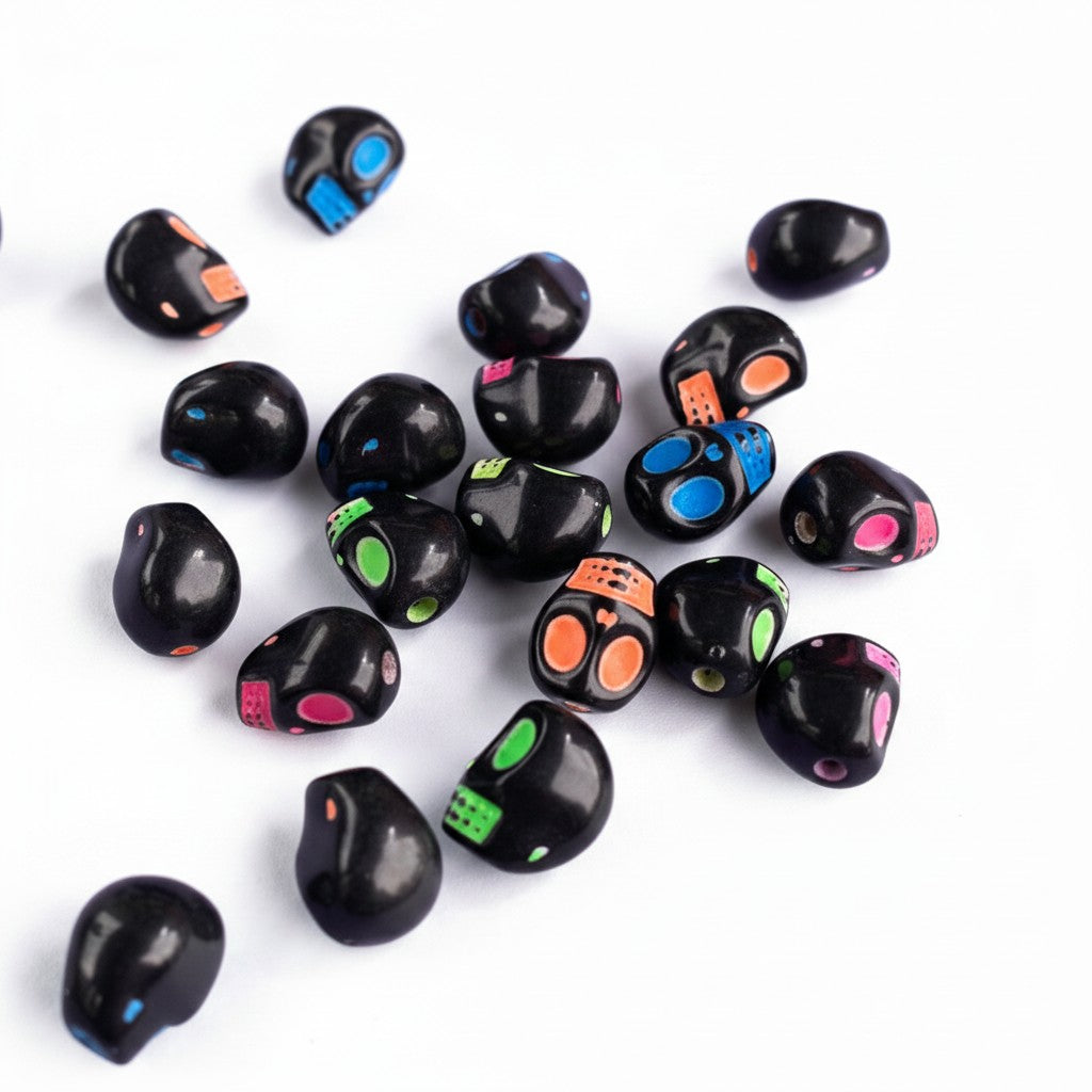 Skull Beads - Pack of 20