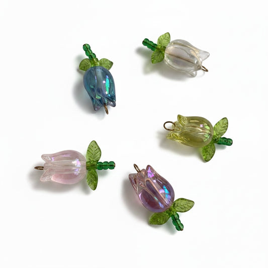 Flower Acrylic Charms - Size 30mm
